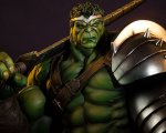 Thor: Ragnarok, l'armatura di Hulk svelata al Comic Con 