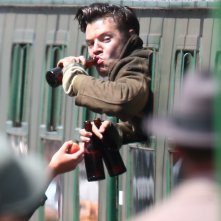 Dunkirk: Harry Styles in uno scatto sul set
