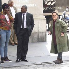 Ghostbusters: Ernie Hudson sul set con Leslie Jones e Melissa McCarthy