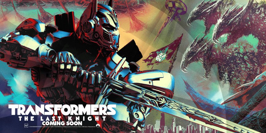 Transformers: The Last Knight, il poster ufficiale del film