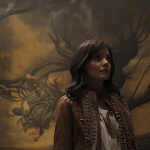 Non avere paura del buio: Katie Holmes in un momento del film