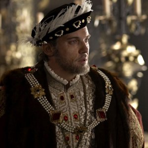 I Tudors: una foto del protagonista Jonathan Rhys Meyers