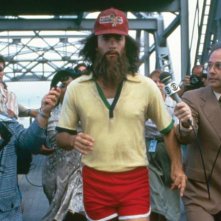 Forrest Gump: Tom Hanks in un momento del film di Zemeckis