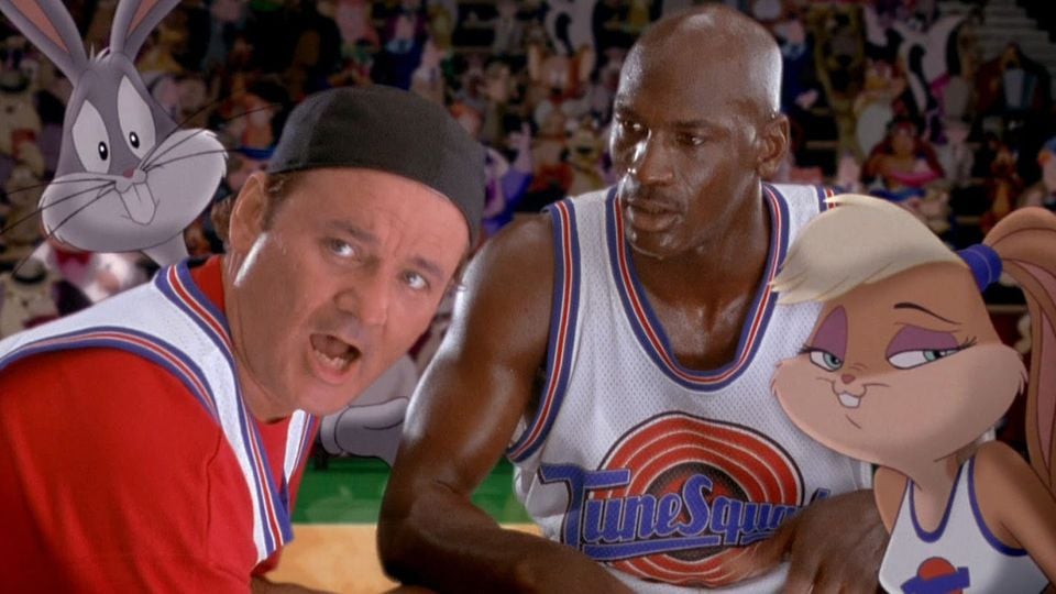 Bill Murray con Michael Jordan e i Looney Tunes in Space Jam