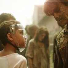 The Girl with All the Gifts: Sennia Nanua in una scena del film