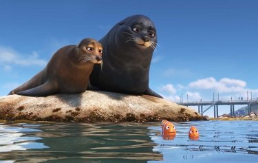 Alla ricerca di Dory: una scena del film animato