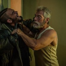 Man in the Dark: Stephen Lang e Daniel Zovatto in una scena del film
