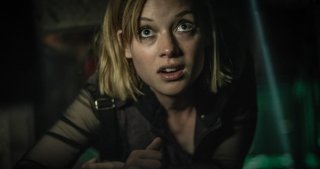 Man in the Dark: Jane Levy in un momento del film