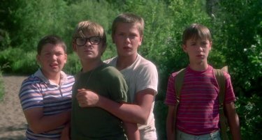 Stand By Me, una scena con tutto il gruppo