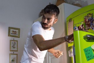 Al posto tuo: Luca Argentero in una scena del film
