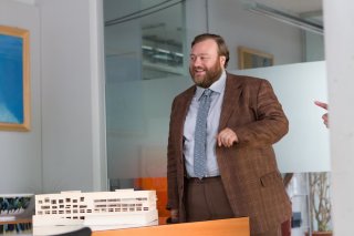 Al posto tuo: Stefano Fresi in una scena del film