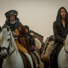 Ben-Hur: Morgan Freeman e Jack Huston in un momento del film