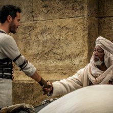 Ben Hur: Morgan Freeman nella prima foto del film