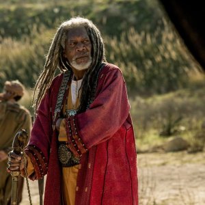 Ben-Hur: Morgan Freeman in una scena del film