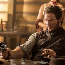 I magnifici 7: Chris Pratt in una scena del film