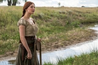 I magnifici 7: Haley Bennett in una scena del film