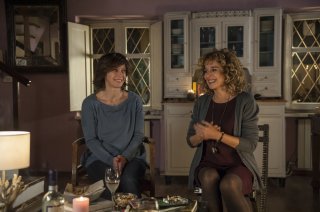 La vita possibile: Valeria Golino e Margherita Buy in una scena del film
