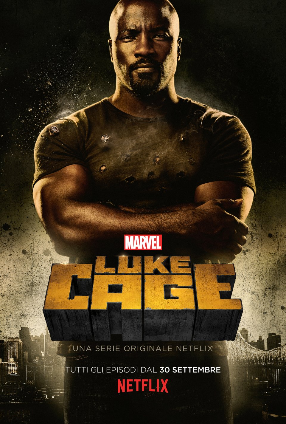 Luke Cage: il poster italiano della serie