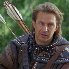 Kevin Costner in Robin Hood, il principe dei ladri