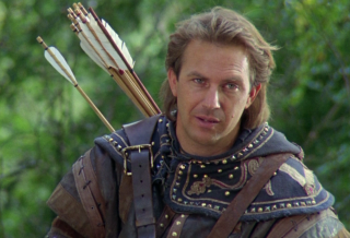 Kevin Costner in Robin Hood, il principe dei ladri