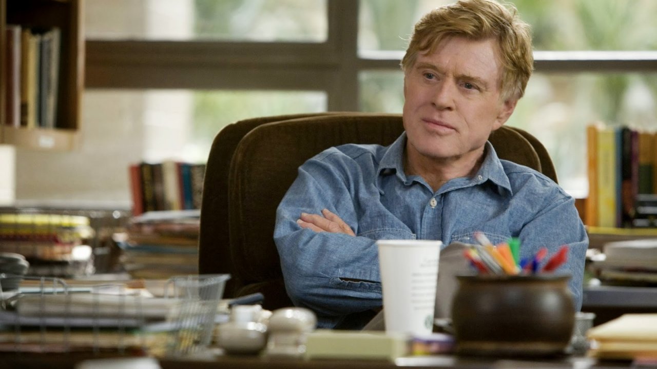 Robert Redford in una scena di Leoni per agnelli
