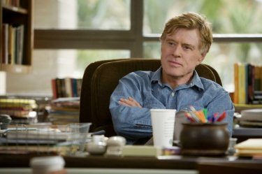 Robert Redford in una scena del film Leoni per agnelli