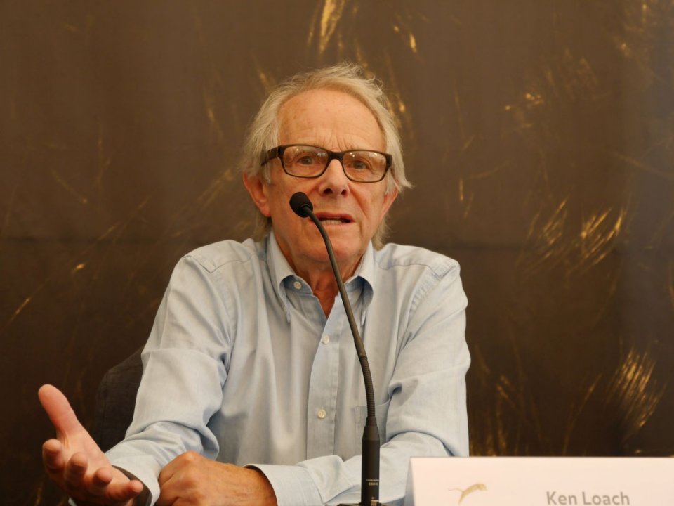 Ken Loach in conferenza a Locarno 2016