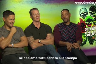 Suicide Squad: Video intervista a Will Smith, Joel Kinnaman e Jay Hernandez