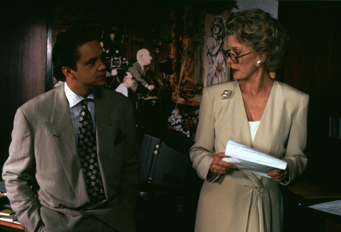 Tim Robbins And Dina Merrill The Player