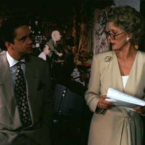 I protagonisti: Tim Robbins e Dina Merrill in una scena del film