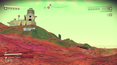 No Man's Sky: uno squarcio suggestivo in un'immagine del gioco