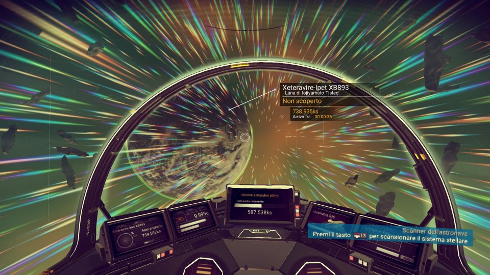 No Man's Sky: una suggestiva immagine del gioco