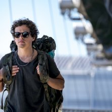 Piuma: Brando Pacitto in una scena del film