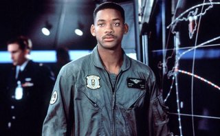 Independence Day: Will Smith in un'inquadratura del film