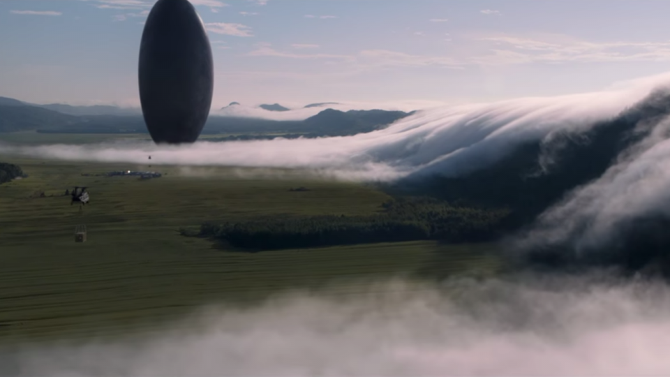 Arrival: un'immagine tratta dal film