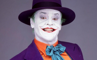 Batman: Jack Nicholson in un'immagine promozionale del film di Tim Burton