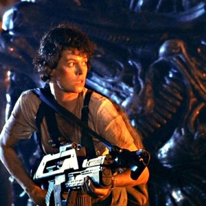 Aliens - Scontro finale: Sigourney Weaver in un momento del film