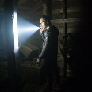 Blair Witch: James Allen McCune in una scena del film