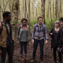 Blair Witch: una scena di gruppo del film