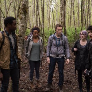 Blair Witch: una scena di gruppo del film