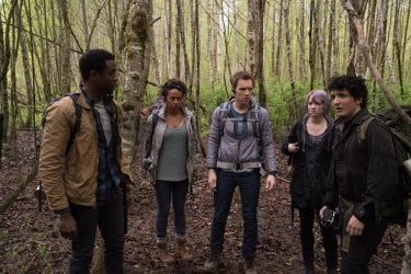 Blair Witch: una scena di gruppo del film