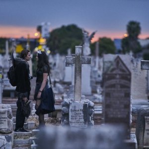 Boys in the Trees: Toby Wallace e Mitzi Ruhlmann in una scena del film