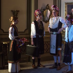 King of the Belgians: una scena del film