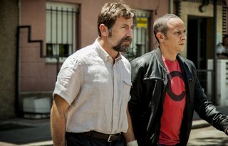 The Fury of a Patient Man: Luis Callejo e Antonio de la Torre in una scena del film