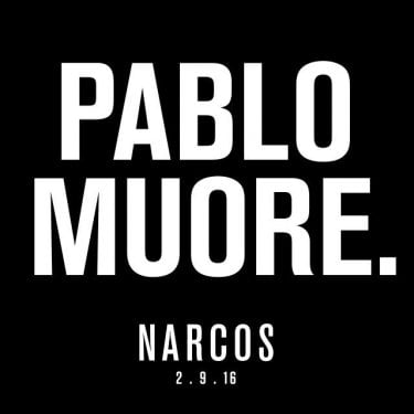 Narcos: un'immagine della promozione di Netflix