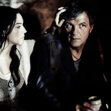 Sulla Via Lattea: Monica Bellucci ed Emir Kusturica insieme in una scena del film