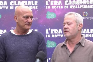 L'era glaciale - In rotta di collisione - Video intervista a Claudio Bisio e Marco Guadagno