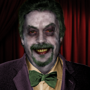 Tim Curry nei panni del Joker che non è mai stato