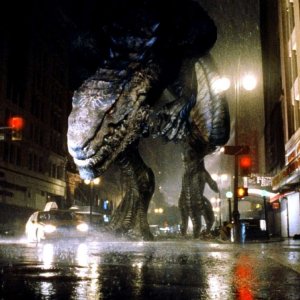 Godzila: una scena del film