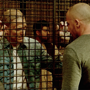 Prison Break: Sequel, Wentworth Miller e Dominic Purcell in una scena